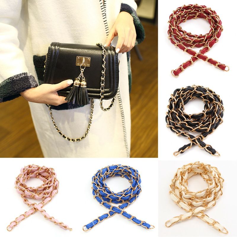 Wholesale Purse Bag Strap Chain Crossbody Replacement Diy Shoulder Handbag Handle Metal Chain ...