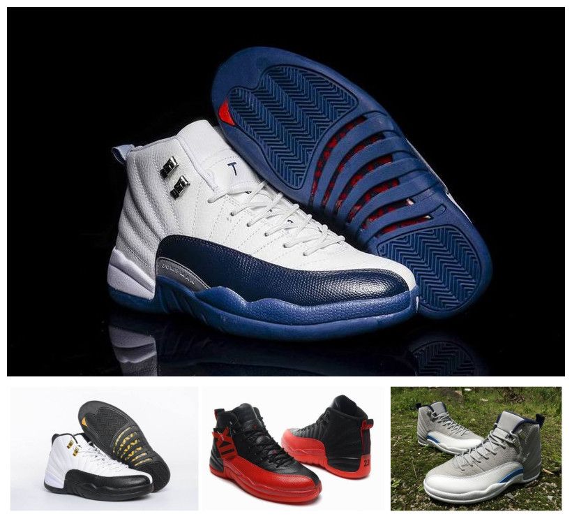 Retro 12s Basketball Shoes For Men Brand Name Sports Shoes Sneakers New