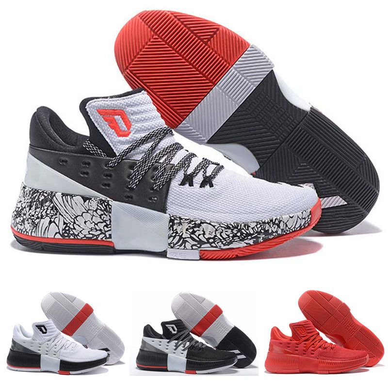 2017 New Arrival Damian Lillard 3 Boost Basketball Shoes for High Quality III Training Sports 