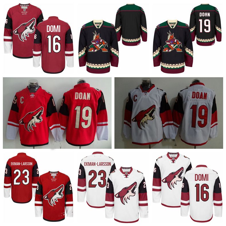 2017 Arizona Coyotes Hockey Jerseys 19 Shane Doan 23 Oliver Ekman