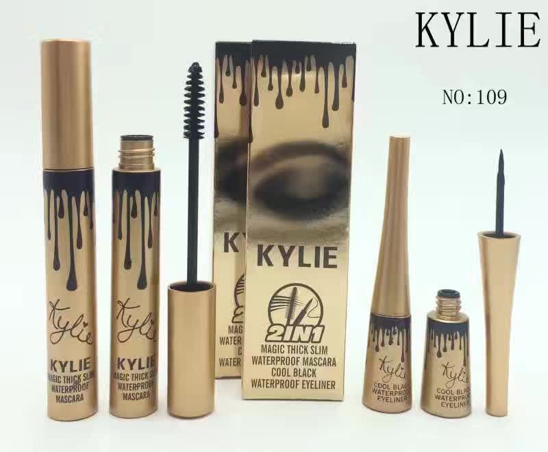 Kylie Jenner 2 In 1 Mascara Eyeliner Birthday Edition Black Color High