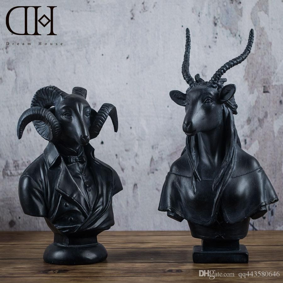 resin animal statues