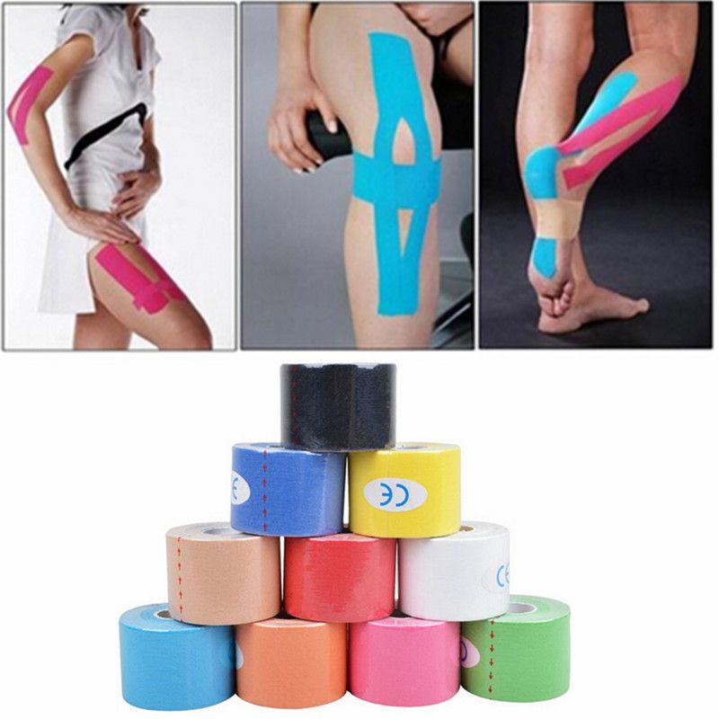 2017 5cm X 5m Athletic Tape Bulk Sports Stretch Power Prewrap Self