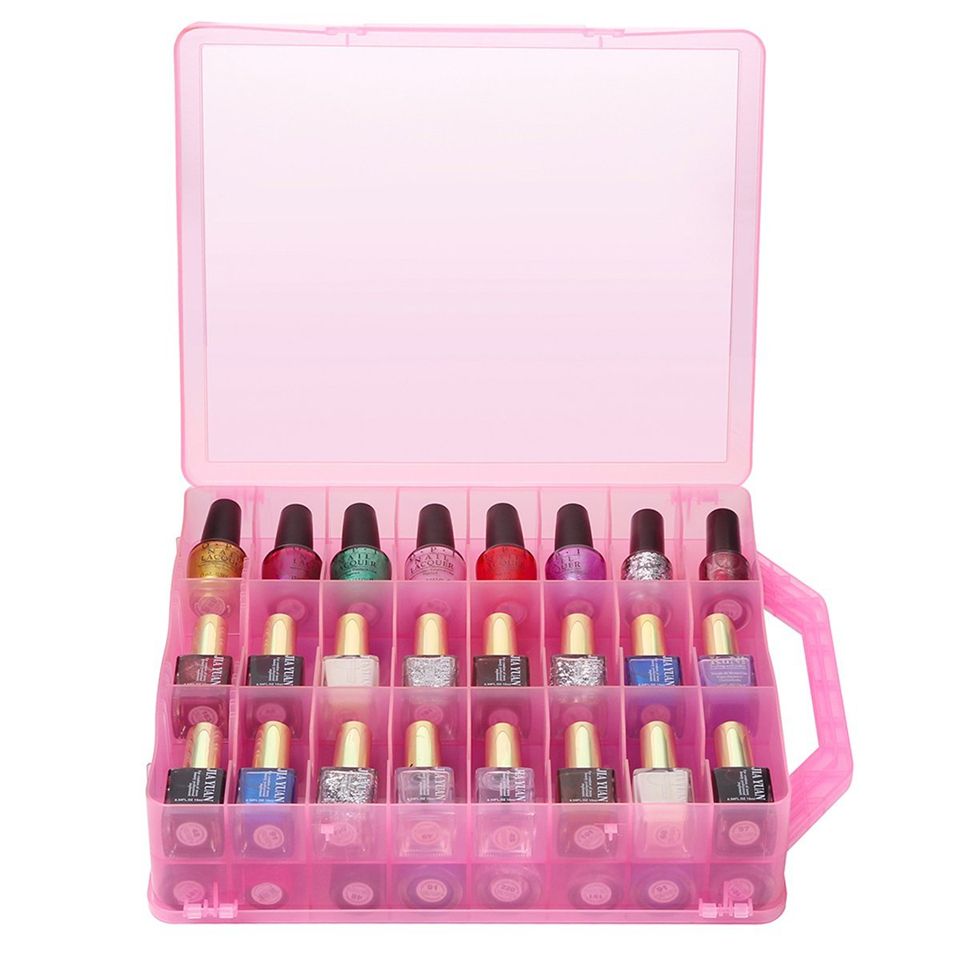 2017 Universal Nail Polish Storage Case For 48 Polish Bottles With