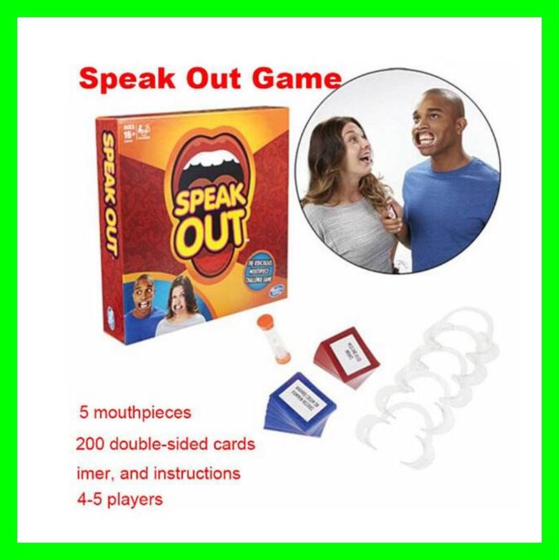 Speak Out Games KTV Party Games Cards for Christmas Halloween CType