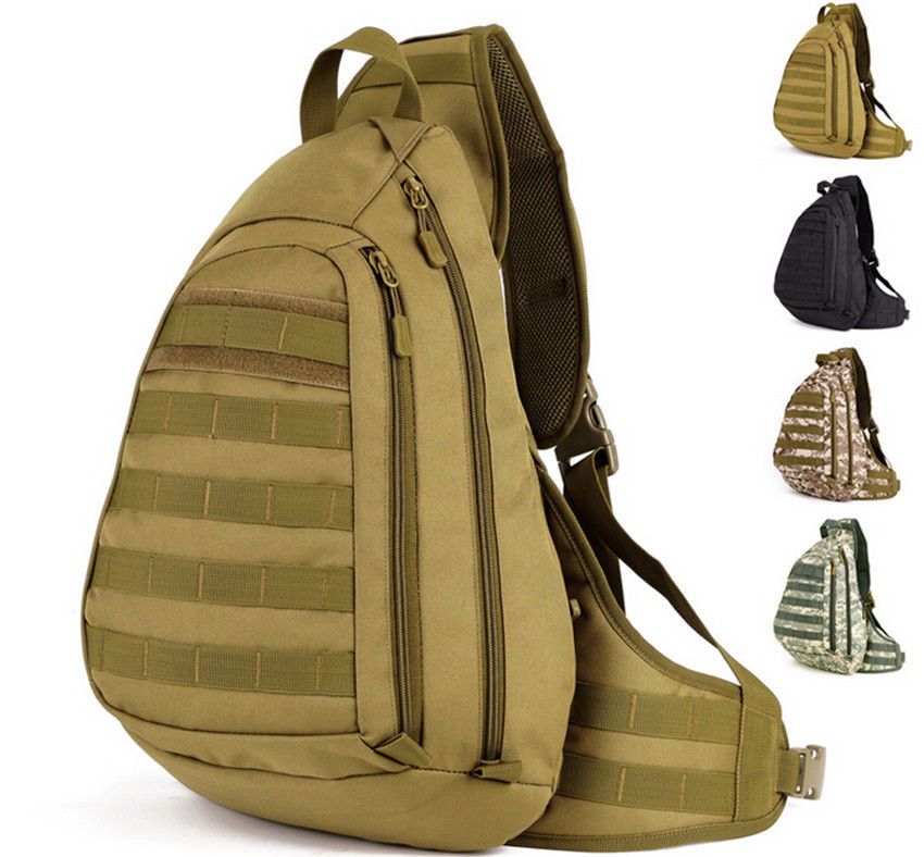 2018 Army Military Sling Bag Gear Pack Tactical One Strap Assault