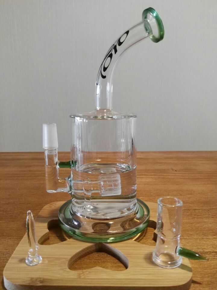 2017 Water Pipes Bong Glass Wax Smoking Pipes Fab Egg Recycler Drop