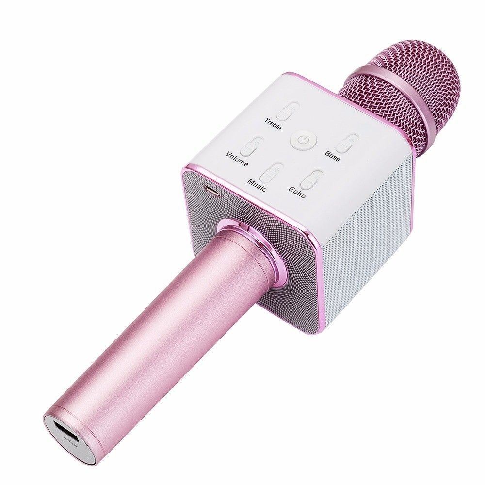 New Professional Mini Karaoke Player Wireless Condenser Microphone with