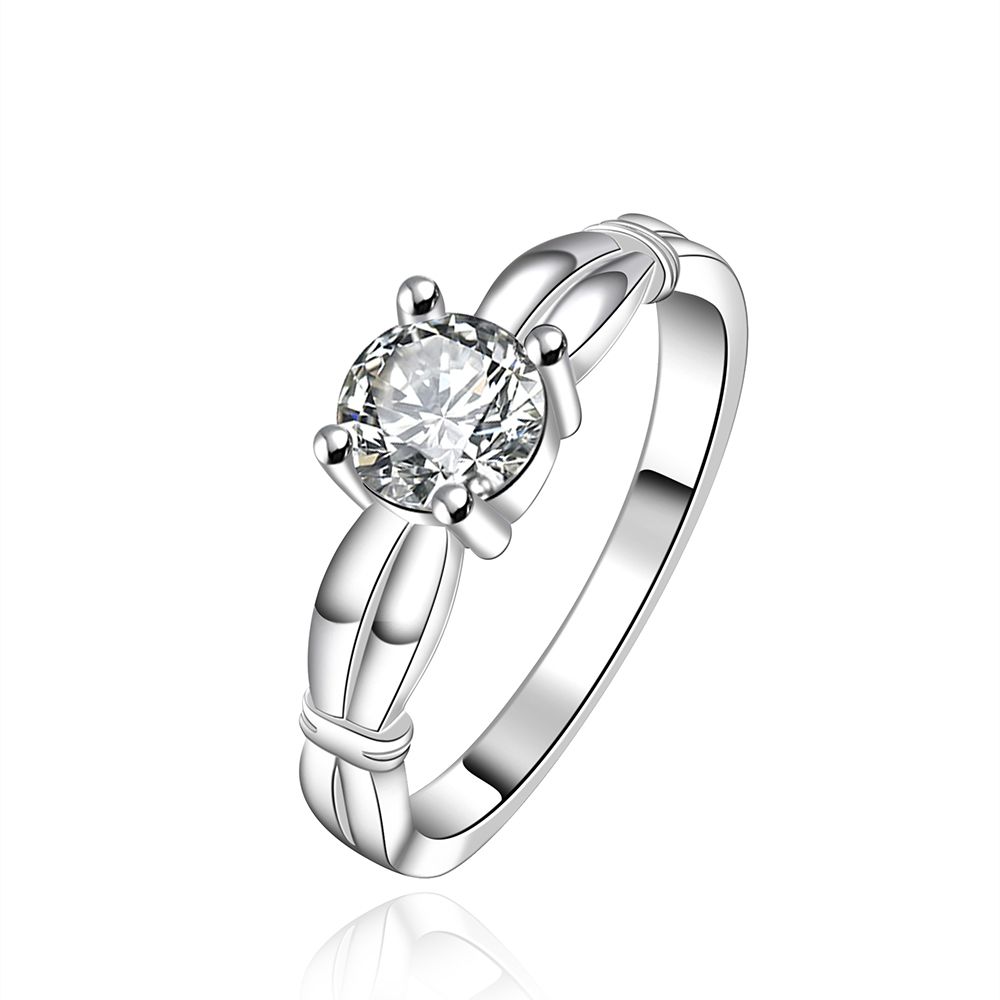 simple engagement ring women men lover silver plated wedding ring best friend gift with cz stone zircon ring simulation diamond jewelry gift - Simple Wedding Ring Sets simple engagement ring women men lover silver plated wedding ring best friend gift with cz stone zircon ring simulation diamond jewelry gift - Simple Wedding Ring Sets