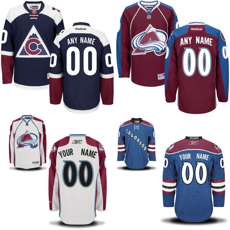 ado Avalanche Jersey Men'S Personalized Customized Jerseys With Any