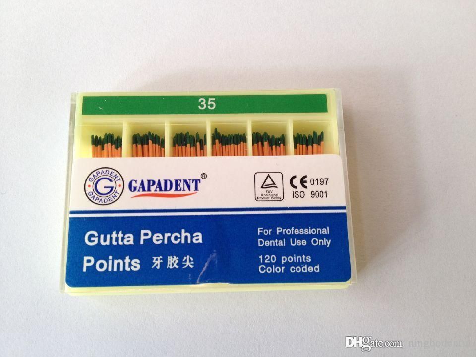 One Pack GAPADENT Gutta Percha Points 35 Endodontics Professional for