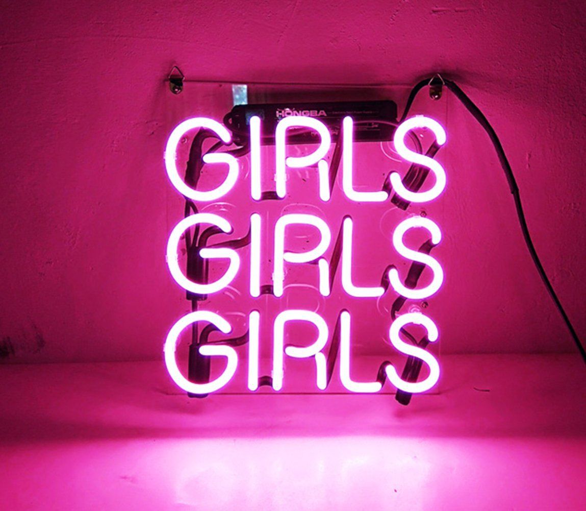 neon sign pink bedroom signs room beer light cool hotel decor lights gifts amazon girlfriends christmas pub beach game led