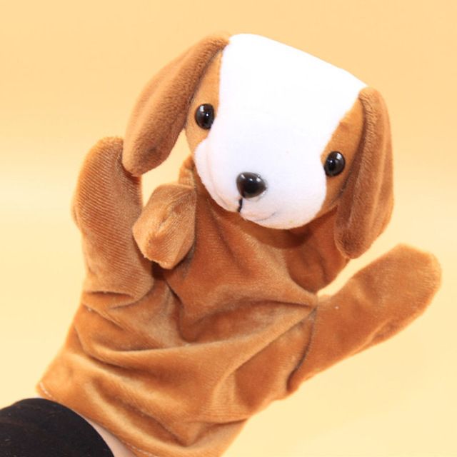 2017 Wholesale Sale The Dog Hand Puppets For Kids Plush Anmial Hand