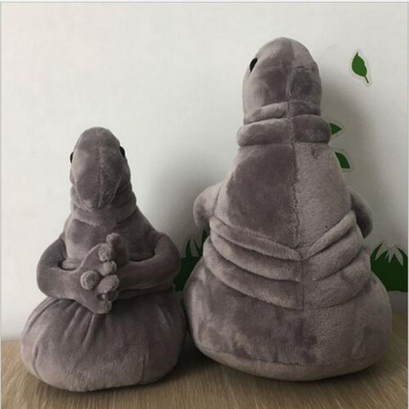grey blob plush