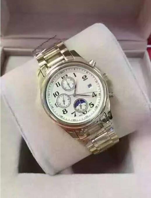 Drop Shipping 2016 Luxury Mens Professional Dial Automatic Watch Men'S