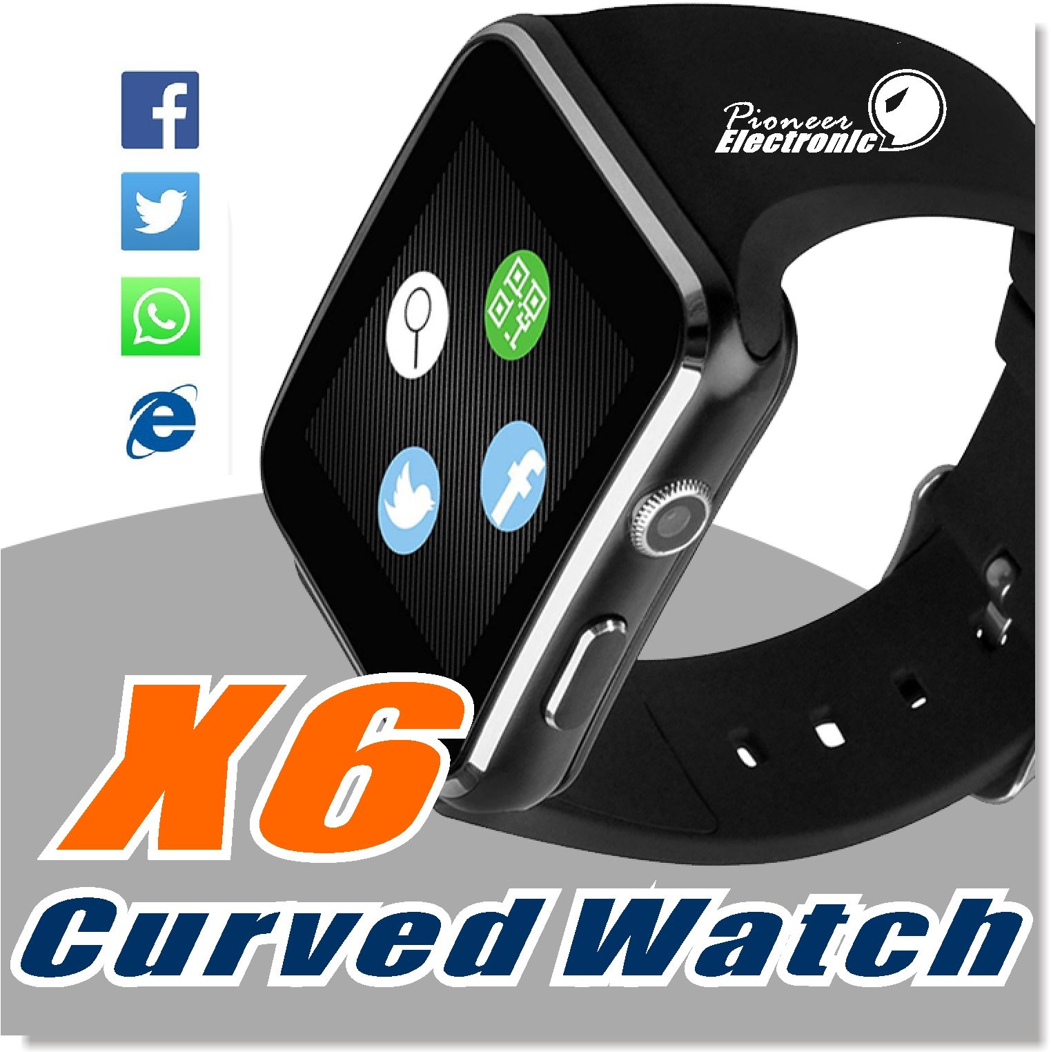 smart watch x6 curve