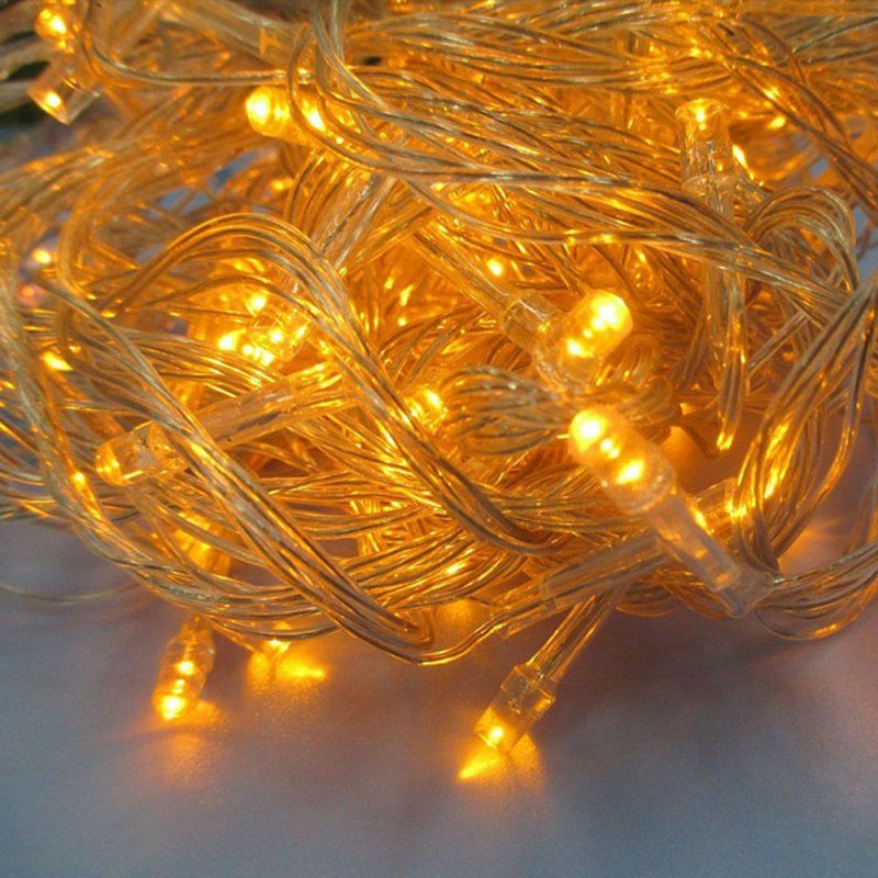 Cheap Wholesale Colorful Outdoor Fairy Led String Light Lamp Party Wedding Decor Clear String ...