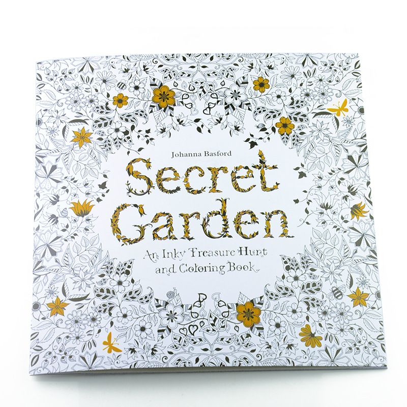 24 Pages English Edition Secret Garden Fantasy Dream Enchanted Forest Animal Kingdom Coloring Book Painting New Online With 1167 Piece