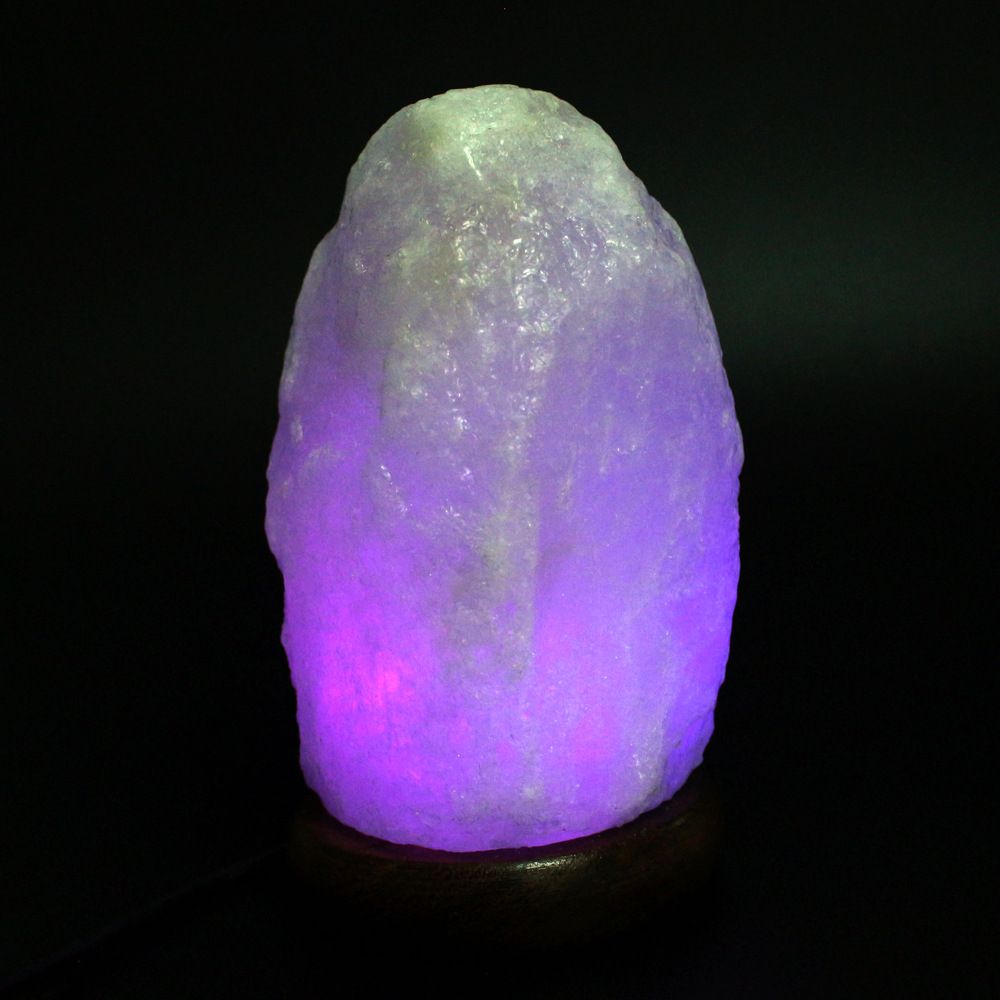 2017 Creative Natural Himalayan Crystal Salt Lamp Usb Powered Salt Table Lamp Multi Colors ...