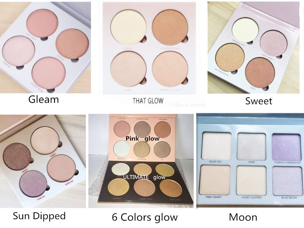 2016 Pink Glow Kit Ultimate Glow Kit Makeup Face Blush Powder Blusher