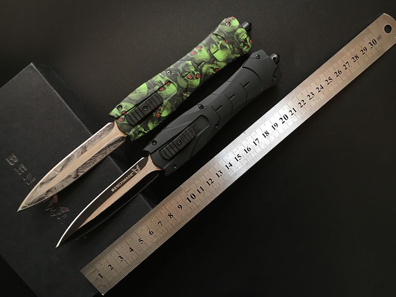 Benchmade Knife Automatically Outdoor Camping Portable Telescopic D2