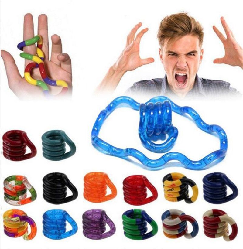 Tangle Fidget Toy Stress Adhd Autism Sensory Help Stop Smoking Reduce
