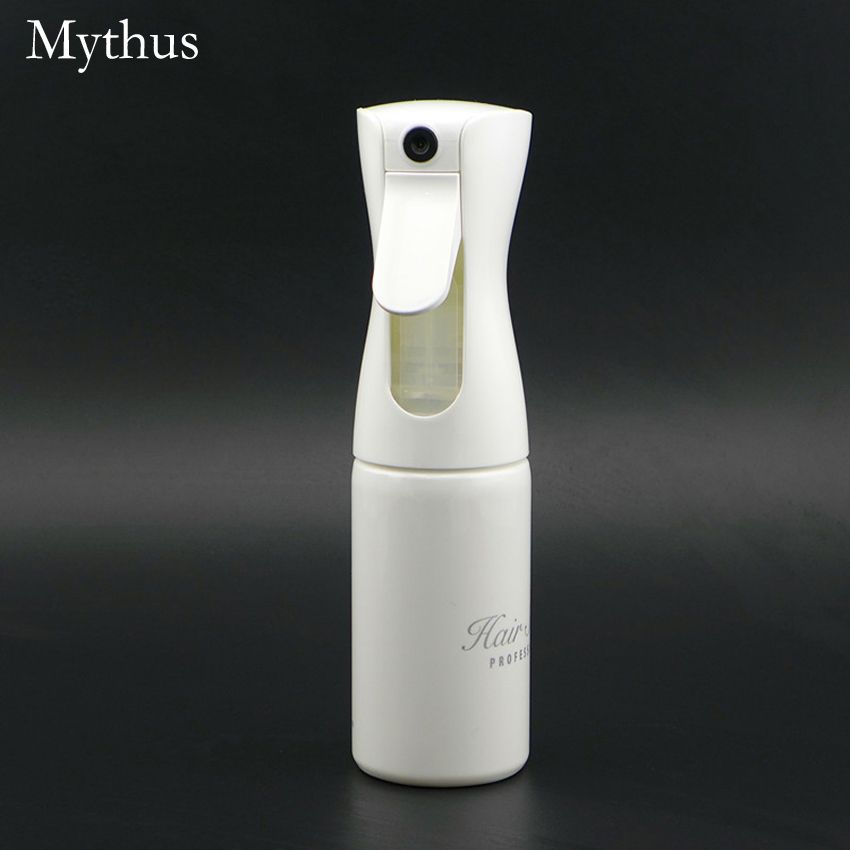Unique Design White Hair Spray Bottle,160ml Plastic Hairstyling
