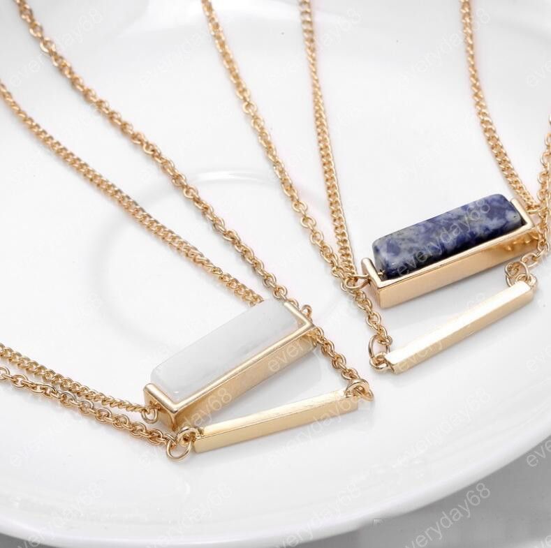 2017 Fashion Kendra Scott Inspired Jewelry Necklace Double