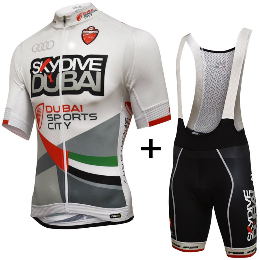 2017 Pro Team Skydive Dubai Cycling Jerseys Summer Bicycle Maillot
