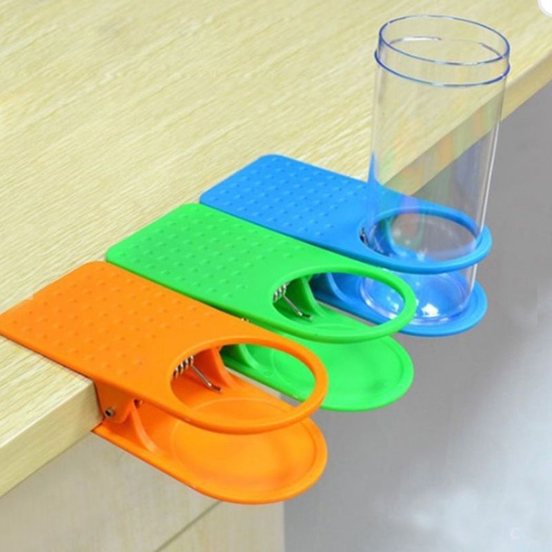 2017 Home Office Desk Table Drink Coffee Water Non Slip Plastic Cup Mug