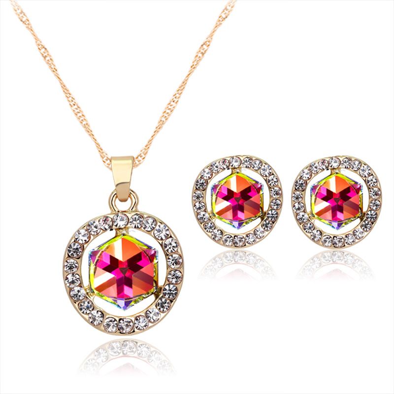 Buy Cheap Earrings & Necklace For Big Save, Rose Gold Plated Jewelry