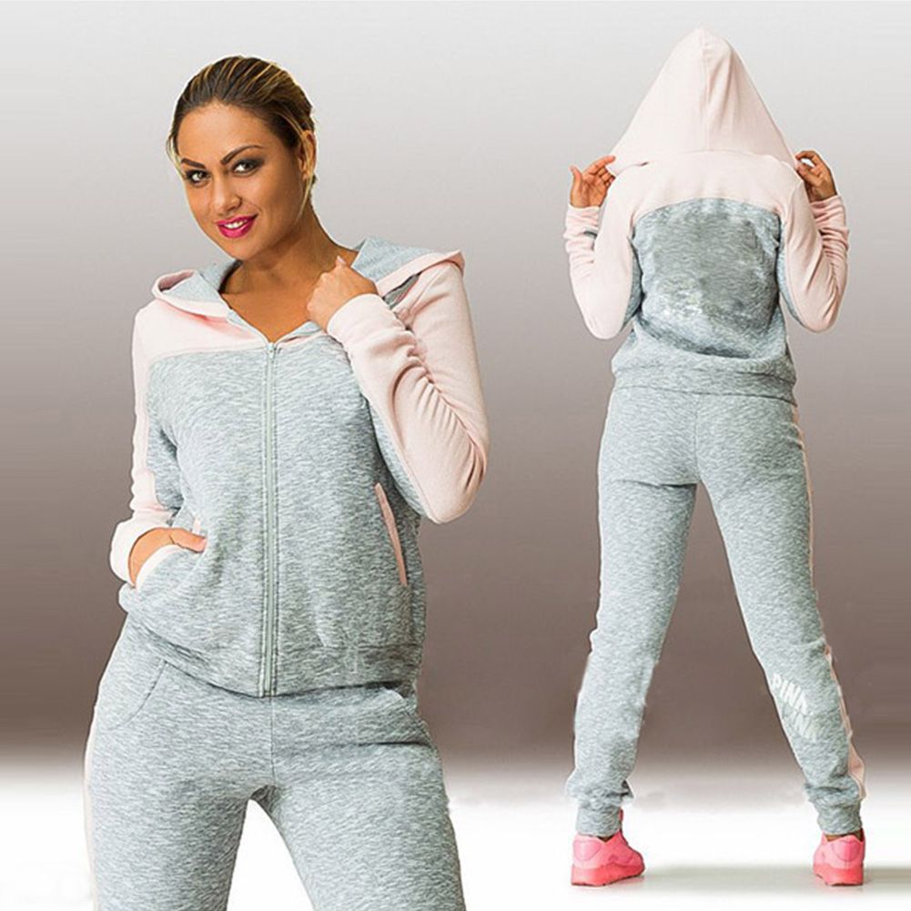 joggers and hoodie set ladies