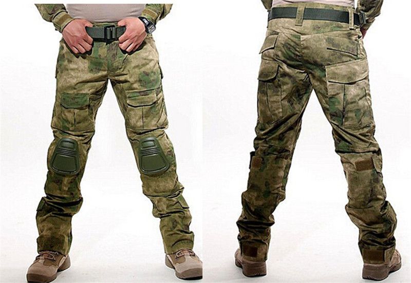2017 Tactical Combat Pants Multicam Frog Uniform Trousers Camouflage