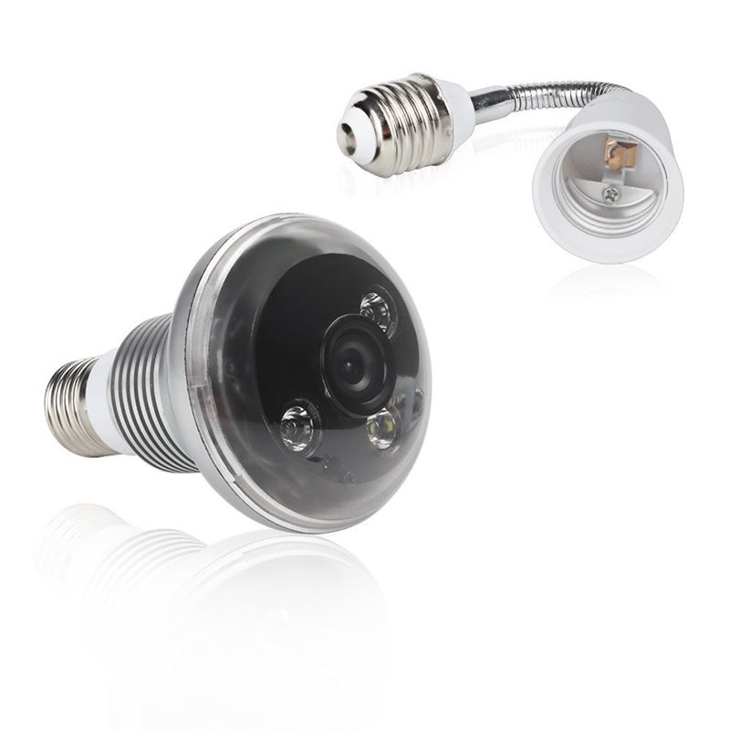 Spy Hidden Camera 720p Light Bulb Ip Camera Hd Wifi Night Vision Camera
