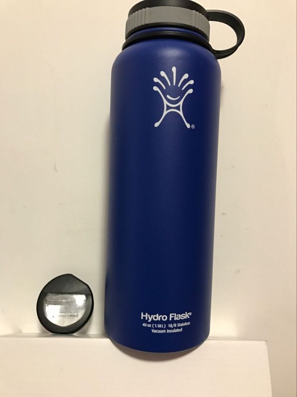 Hydro Flask 32oz/40oz Navy Color Insulated Stainless Steel Water Bottles Wide Mouth Tumbler
