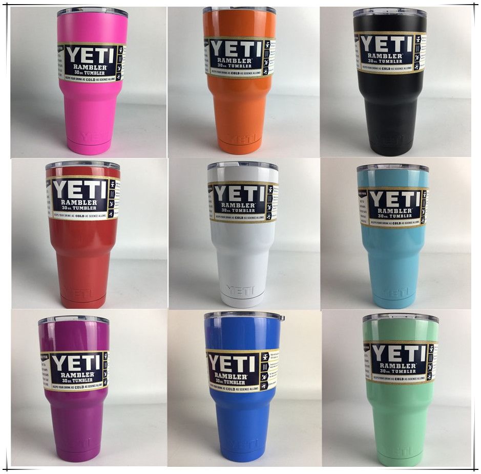 Yeti 30oz Color Cups Cooler Colored Yeti 30oz Rambler Tumbler Travel