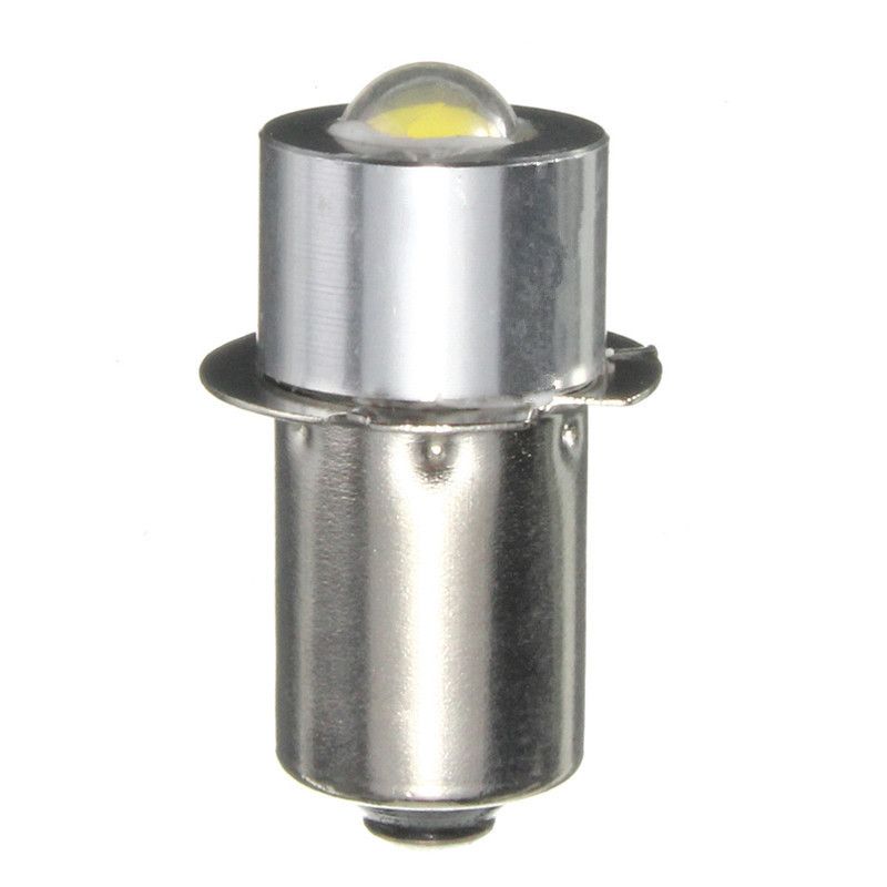 P13.5S PR2 1W Warm//White Led FlashLight Bulb High Brightness Lamps 90lm DC 9UK