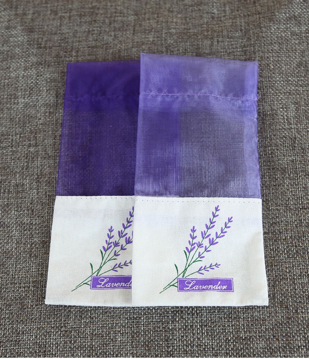 2018 Sachet Embroidered Lavender Empty Bags Cotton Bags Organza Gauze