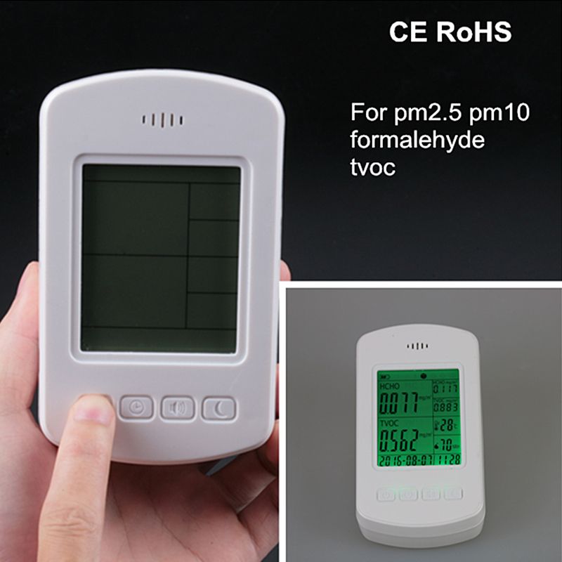 2017 Wholesale Pm2.5 Tvoc Air Quality Monitor/Air Pollution Test