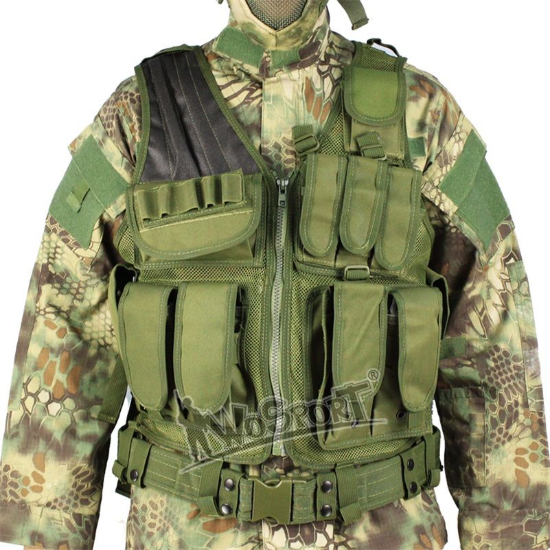 2018 Wosport Tactical Vests Outdoor Training Mesh Vest Airsoft