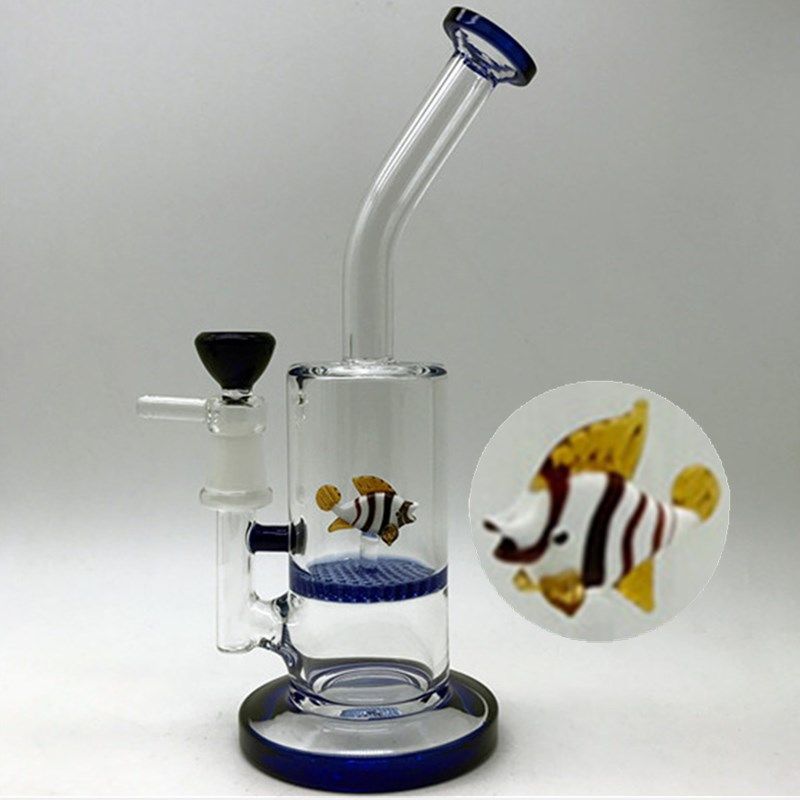 2017 Funny Animal Fish On Glass Bong Cool Octopus Elephant