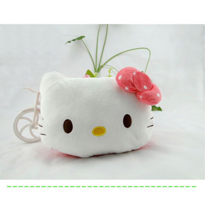 2017 Wholesale Hello Kitty Cute Neck Pillow Lady 26cm Soft Plush Home