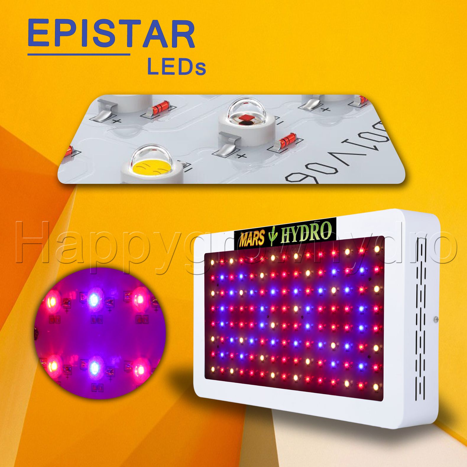 Marshydro Mars 600 Led Grow Light ,Grow Lamp For Hydroponics Stock In