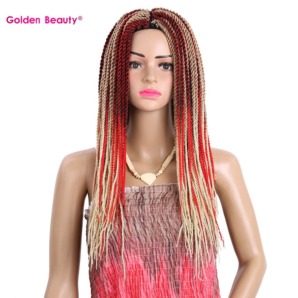 2017 Golden Beauty 18inch Synthetic Crochet Hair Extensions Senegalese