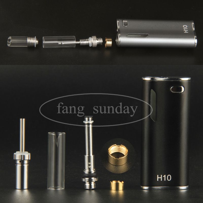 Vape Pens Box Mod H10 Cartridge Glass Starter Kit With 650mah