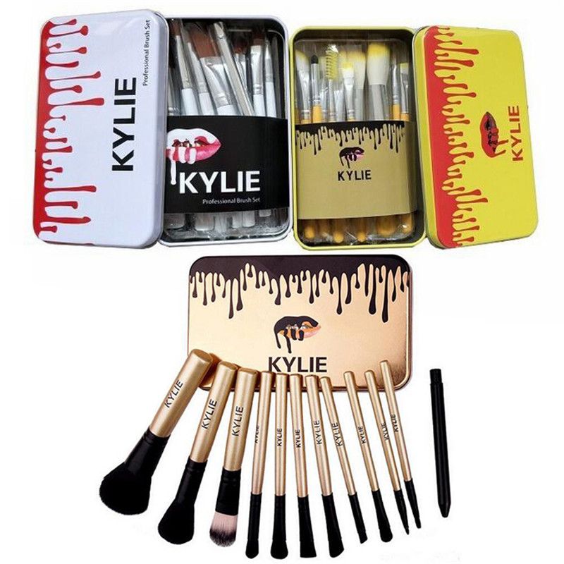 Kylie Makeup Brushes Set Professional Brands Make Up Foundation Powder