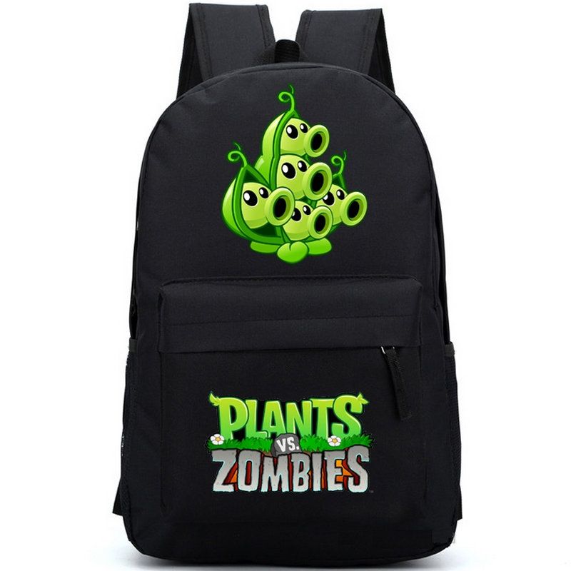 Plants Vs Zombies Backpack Printing Daypack Hot Pvz Schoolbag Game