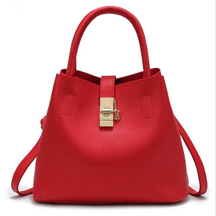 Cheap Fashion Designer Handbag Women Leather Messenger Bags Brand Name Shoulder Bag Tote Purse ...