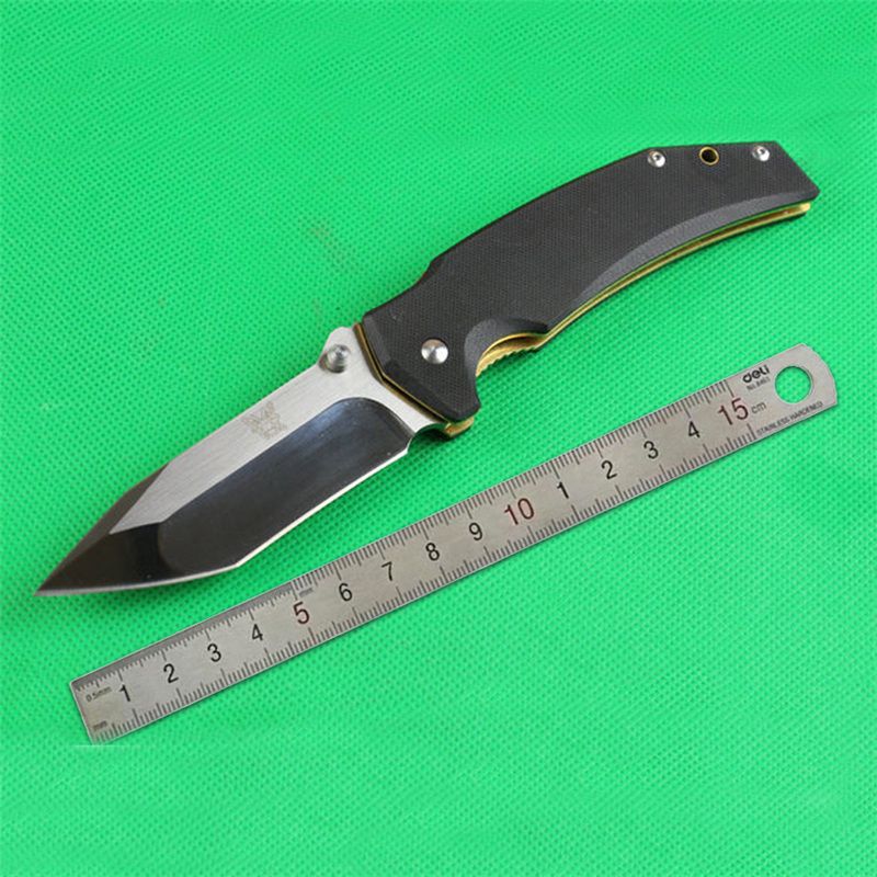 Benchmade E333 5cr15mov Knives Hunting Tactical 58hrc Folding Blade G10