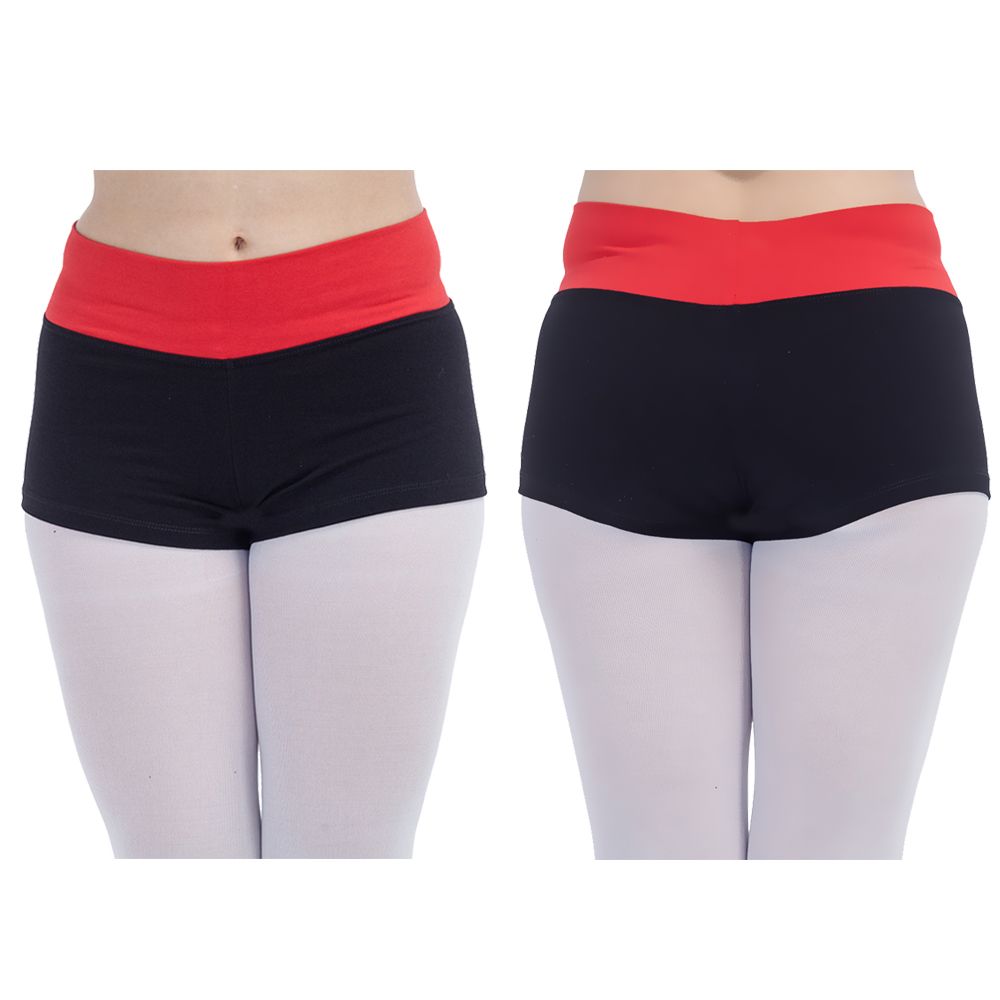 2017 Dance Shorts Waisted Roll Down Dance Tight Shorts For Ladies